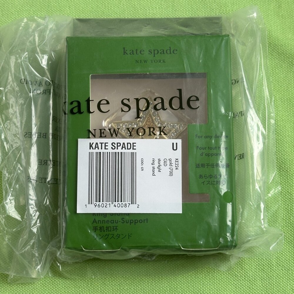 KATE SPADE STARLIGHT PHONE RING STAND:NIB - Picture 7 of 8